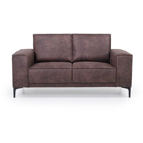 Scandic Čokoladno rjava zofa iz umetnega usnja Copenhagen, 164 cm Cene
