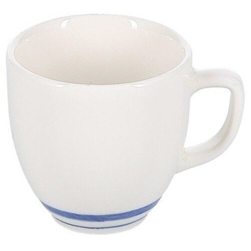 BonBistro Bela/modra porcelanasta skodelica za kapučino 200 ml Azul &ndash; Cene