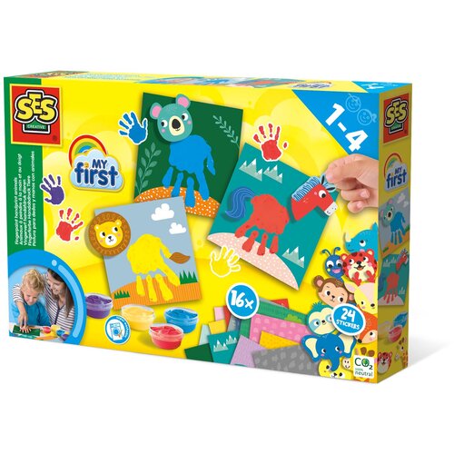 Ses My First - Prstna barva za odtise živalskih rok, (21333242) Slike