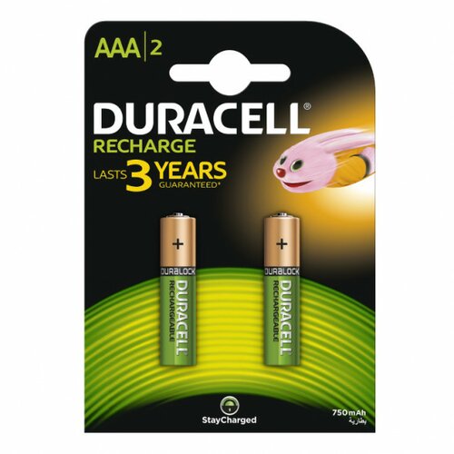 Duracell punjive baterije AAA 750 mAh NH-AAA750BP2 Slike
