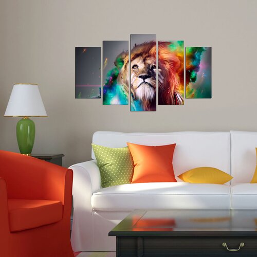 Wallity Set Slika 5MX-17, 5 Delova Cene