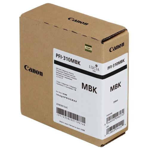 Canon Kartuša PFI-310MBK (matt črna), original Cene