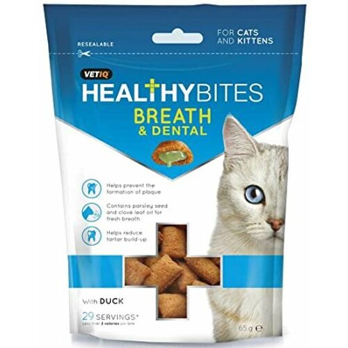 Healthy cat breath & dental 65g Slike