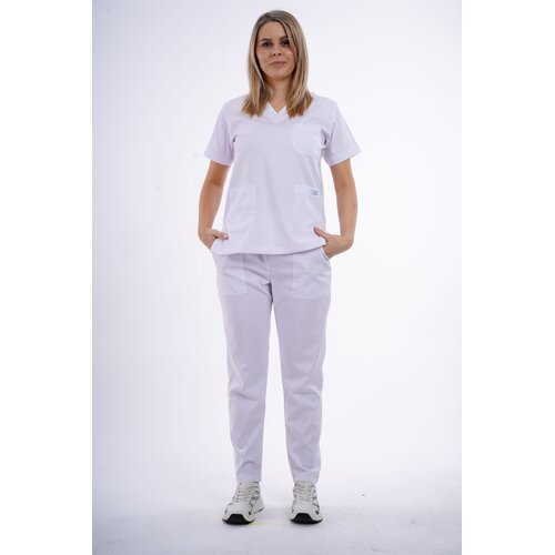 Pureboks Ženski komplet medicinske uniforme, Beli Cene