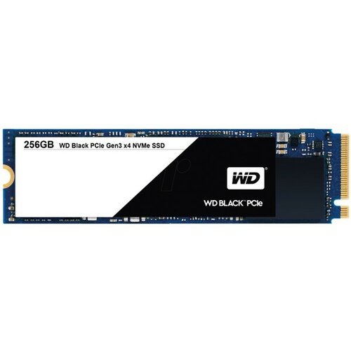 Western Digital WDS256G1X0C SSD 256 GB Black PCIe Gen3 x4, NVMe, M.2 2280, read up to 2050 MB/s ssd hard disk Slike