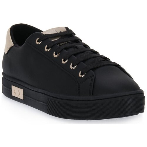 EAX Nizki &amp;scaron;kornji SNEAKER Črna Slike