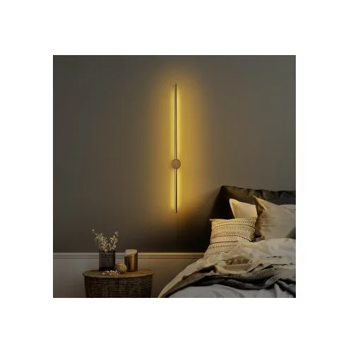 Opviq LED stenska svetilka v zlati barvi ø 7 cm Sword –