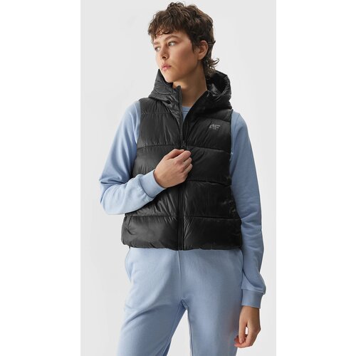4f Women&amp;#039;s down vest with synthetic down filling - black Slike