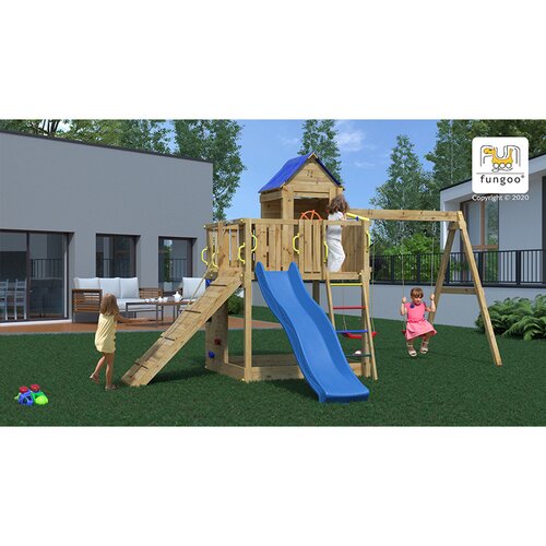  Drveno dječje igrali&amp;scaron;te Treehouse 3 Slike