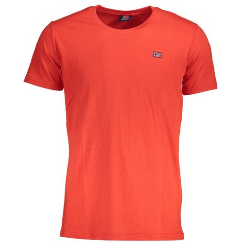 SCUOLA NAUTICA ITALIANA NORWAY 1963 MEN'S SHORT SLEEVE T-SHIRT RED Cene