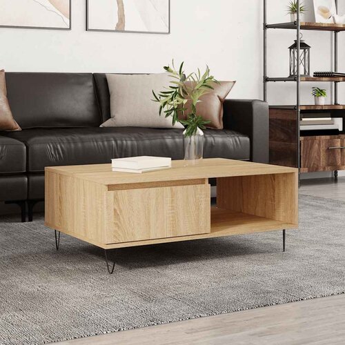  Stolić za kavu boja hrasta sonome 90x60x35 cm konstruirano drvo Cijene