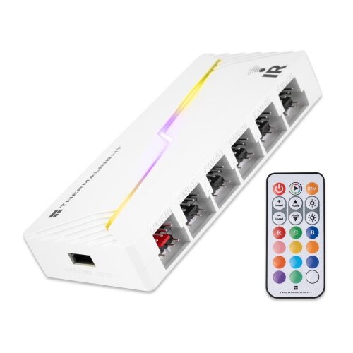 Thermalright tl-argb and fan hub x12 ir white Slike