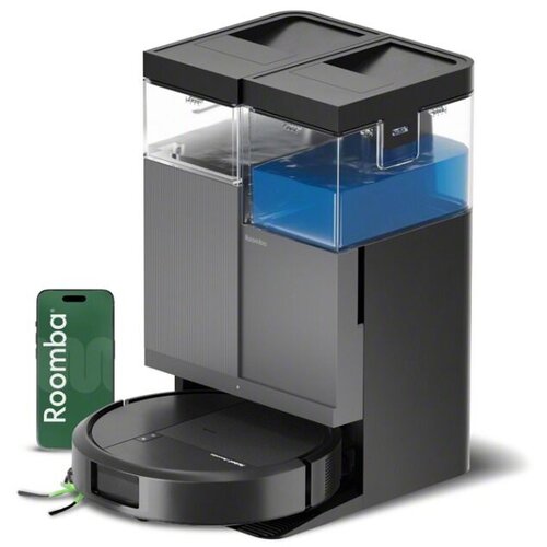 Irobot Robot usisivač i brisač Roomba Plus 415 Combo + AutoWash G285040, 20.000 Pa, Crni Cene