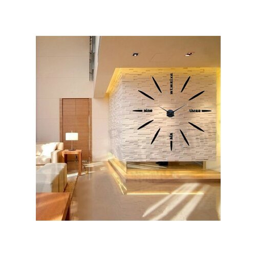 Olimp Sport Zidni Sat 3D veliki samolepljivi akrilni T4333B Cene