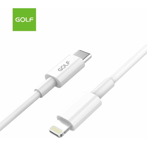 Golf kabl Tip C na Iphone GC-81P beli Slike