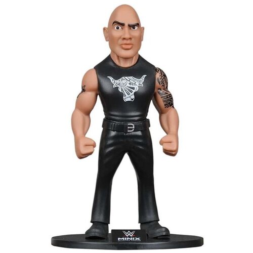 Minix statue - wwe - the rock Cene