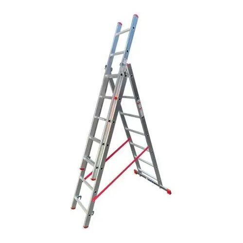 SuperStep trodelne merdevine 3x7 4,2m 3007 Slike