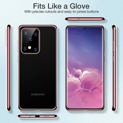 ESR Essential Crown maska za SAMSUNG S20 ULTRA ružičasto zlatna Slike