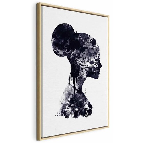  Slika - Abstract Profile (1 Part) Vertical 80x120 U prirodnom drvenom okviru Cene