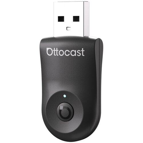 Ottocast Mini brezžični adapter Android Auto / CarPlay za Android in Apple CA505-T - črn Slike