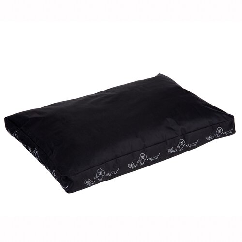  Pasja blazina Silhouette črna - M: D 90 x &Scaron; 60 x V 8 cm Cijene