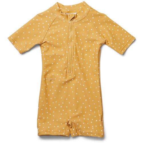 Liewood kopalni pajac z rokavi max confetti yellow mellow Cene