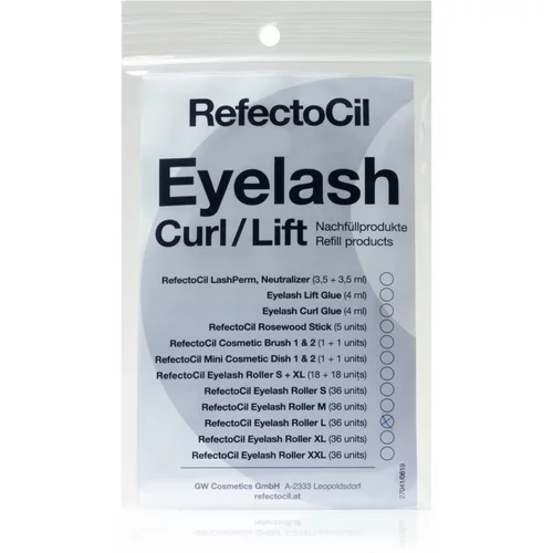RefectoCil eyelash curl/lift roller l nega za obrvi in trepalnice 36 ks za ženske