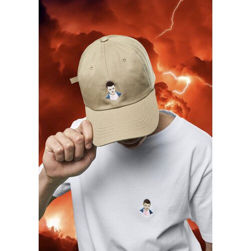 MT Accessoires Nose Bleed Dad Cap Sand Slike