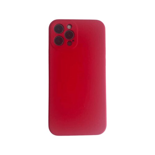  Silikonska maska Iphone 12 Pro Max crvena Slike