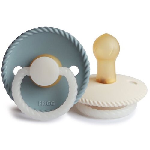 FRIGG&amp;reg; Rope Night Size 1:0-6 months duda Stone Blue Night/Cream Night 2 kom Slike