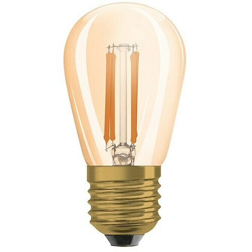 Osram LED svetlobni vir Vintage Edition 1906 v obliki žarnice E27 (E27, Možnost zatemnitve, Toplo bela, 360 lm, 4,8 W, Zlata) Cene