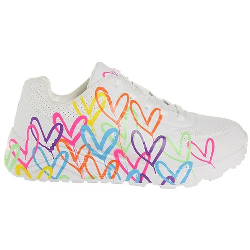Skechers Patike za devojčice UNO LITE bele