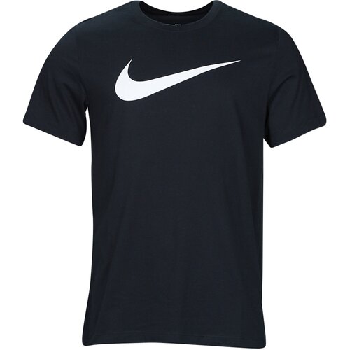 Nike Majice s kratkimi rokavi Swoosh T-Shirt Črna Cene