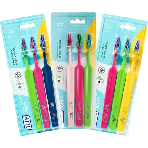 TEPE SWEDEN colour Soft mekana četkica za zube 3 kom Cijene