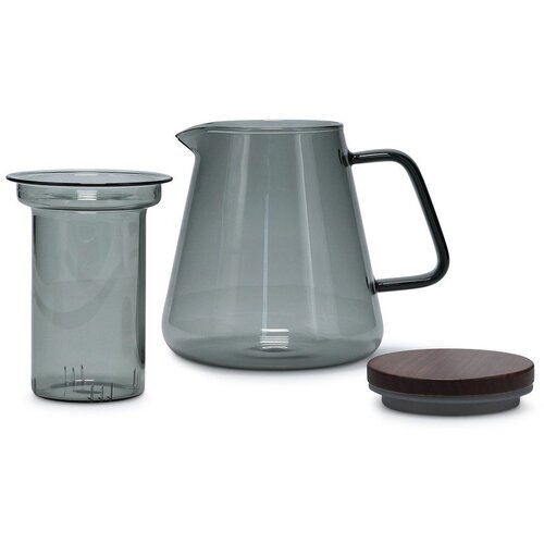 S|P Collection Sivi stakleni čajnik s cjedilom 930 ml Luma &amp;ndash; Slike