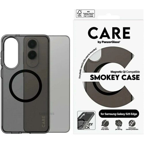 PanzerGlass ZA&amp;Scaron;ČITNO OVITEK FLAGSHIP URBAN COMBAT BLACK QI ZA SAMSUNG GALAXY S25, (5000339095) Slike