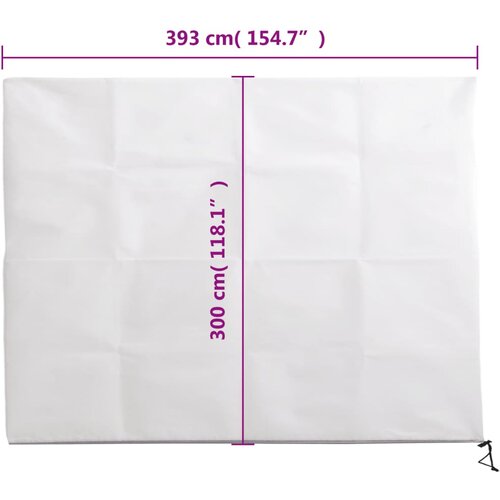  Navlaka za biljke od flisa s patentom 70 g/m&amp;sup2; 3,93x3 m Slike