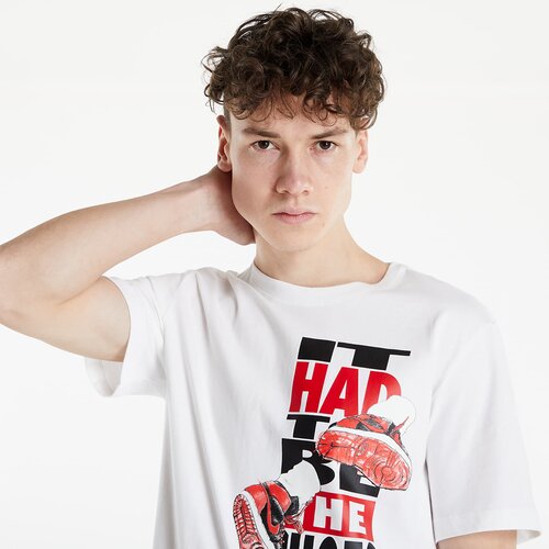 Jordan "The Shoes" Men's Short-Sleeve T-Shirt White Cene