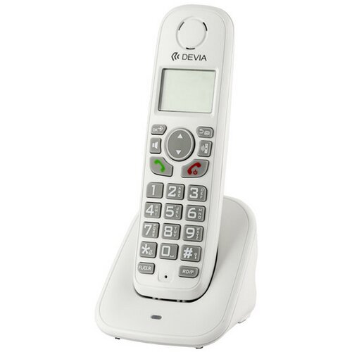 DEVIA Bežični fiksni telefon TELEFON D1001 BIJELI Slike