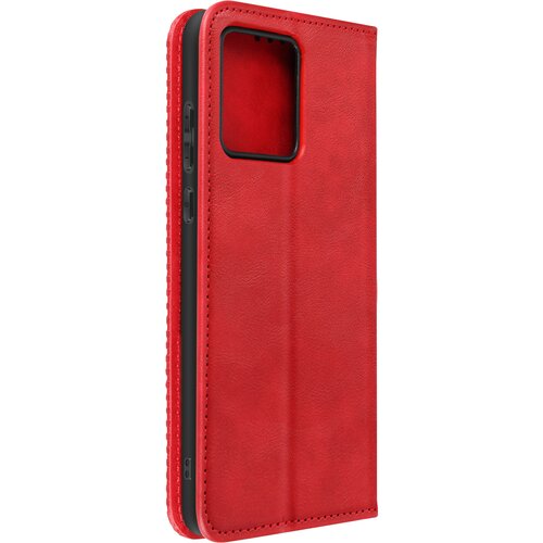 AVIZAR Ovitek za Motorola Moto G84, Wallet Flip, zbirka Geo Red, (20918123) Cene