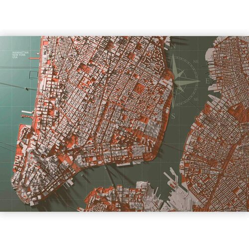 Artgeist Fototapeta Let&amp;#039;s Meet In Manhattan, 100x70cm Slike