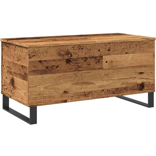  Stolić za kavu boja staro drvo 90x44,5x45 cm konstruiranog drva Slike