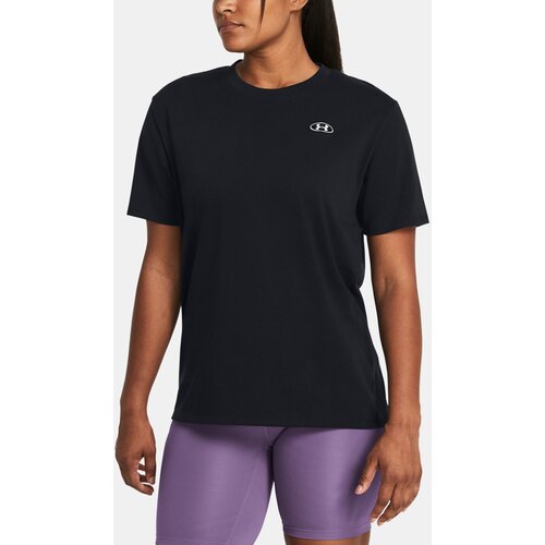 Under Armour UA HW Embroid Patch BFOS SS-BLK Black Women&amp;#039;s Sports T-Shirt Slike