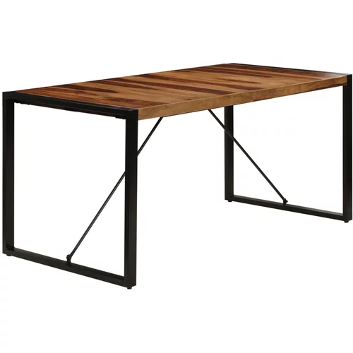  Blagovaonski stol od masivnog drva šišama 160 x 80 x 75 cm
