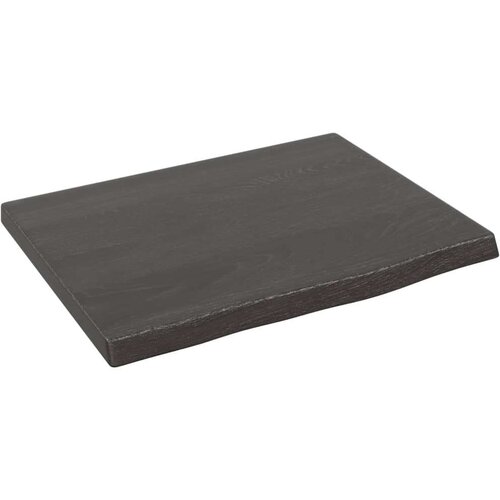  Polica tamnosiva 40 x 30 x 2 cm od obrađene hrastovine Slike