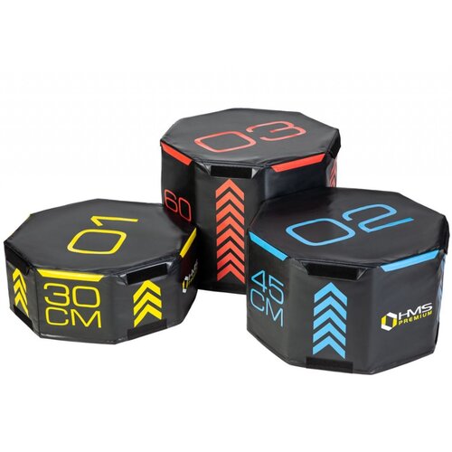 Hms Set 3 plyo kutije obložene s postavom Slike