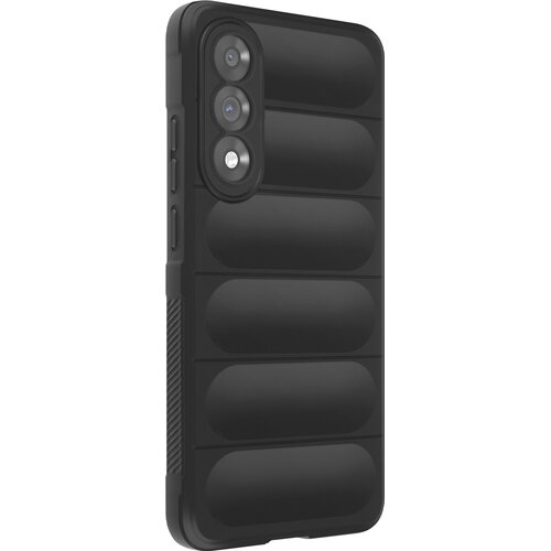 AVIZAR Silikonski ovitek za OnePlus Nord 5, reliefni teksturiran dizajn, mehak na dotik, Črna, (5000189975) Cene