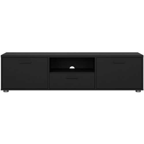 Tvilum Črna TV omarica 147x38 cm Media &amp;ndash; Slike