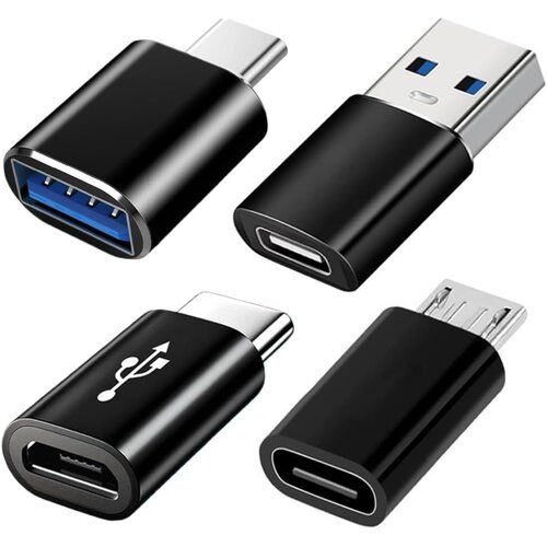 INF 4-delni komplet adapterjev USB-C: USB 3.0 & Micro USB adapterji za večjo združljivost, (5000291515) Cene