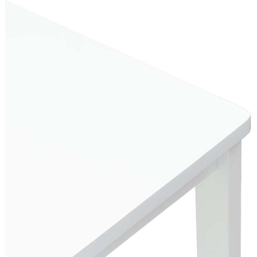  Trpezarijske stolice 2 pcs Bijelo 40 x 47 5 x 99 5 cm - Bijelo Slike